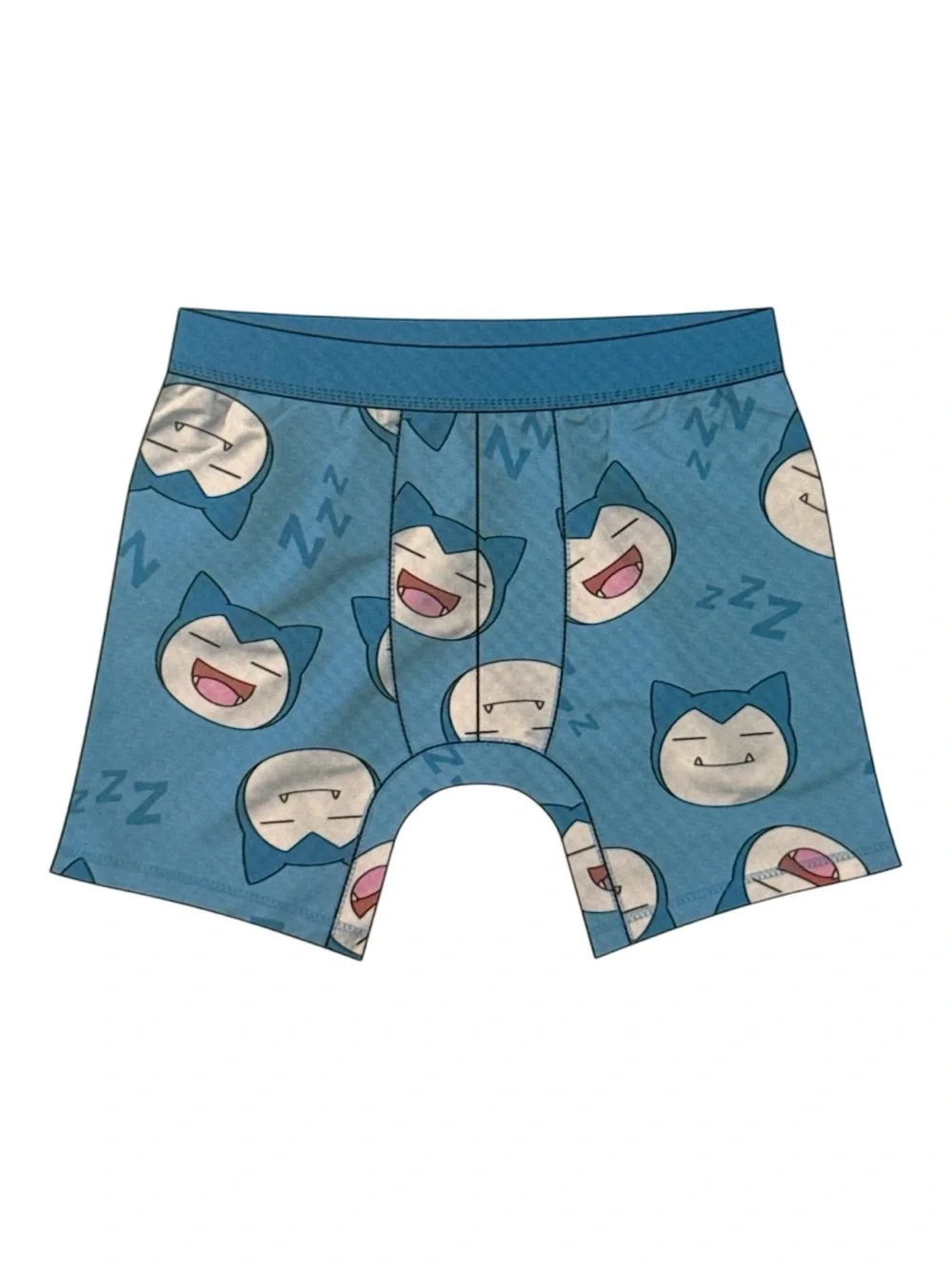 Mens Snorlax Pokemon Licensed Boxer Briefs - Size Medium - NWT